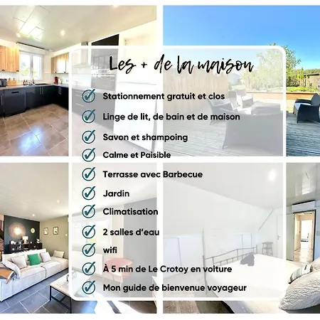 La Framboisine -plage A 6min-jardin-wifi-parking בית נופש *