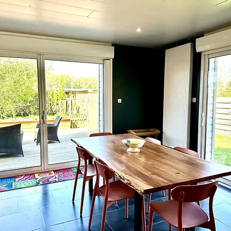 Feriehus La Framboisine -plage A 6min-jardin-wifi-parking *