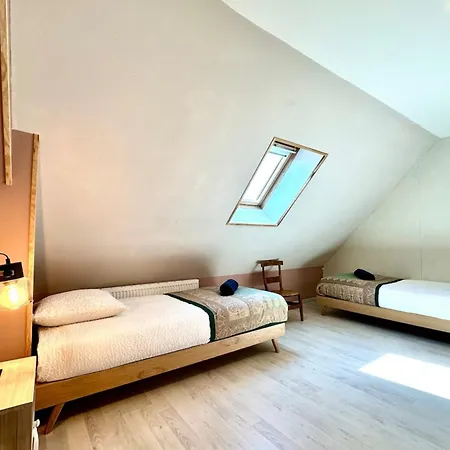 La Framboisine -plage A 6min-jardin-wifi-parking בית נופש *