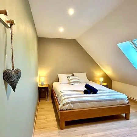 La Framboisine -plage A 6min-jardin-wifi-parking בית נופש Favières